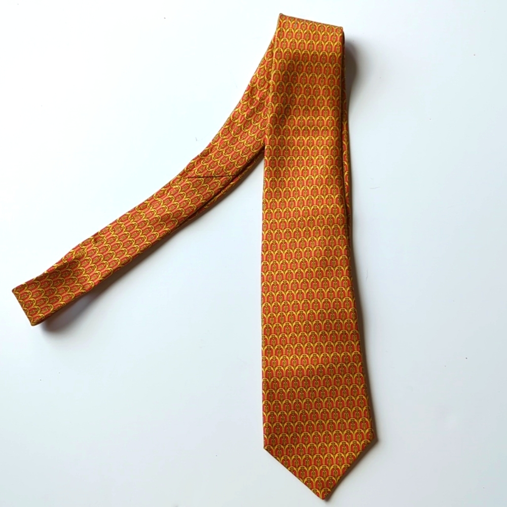 Hermes Silk Tie